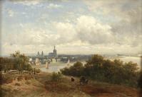 KS 169
<br/>
Gezicht op Arnhem
<br/>
<em>Destree, Johannes Josephus (1827-1888)</em>